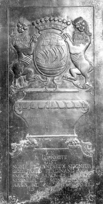 Pierre tombale de Godefroid Ferdinand de Samckers